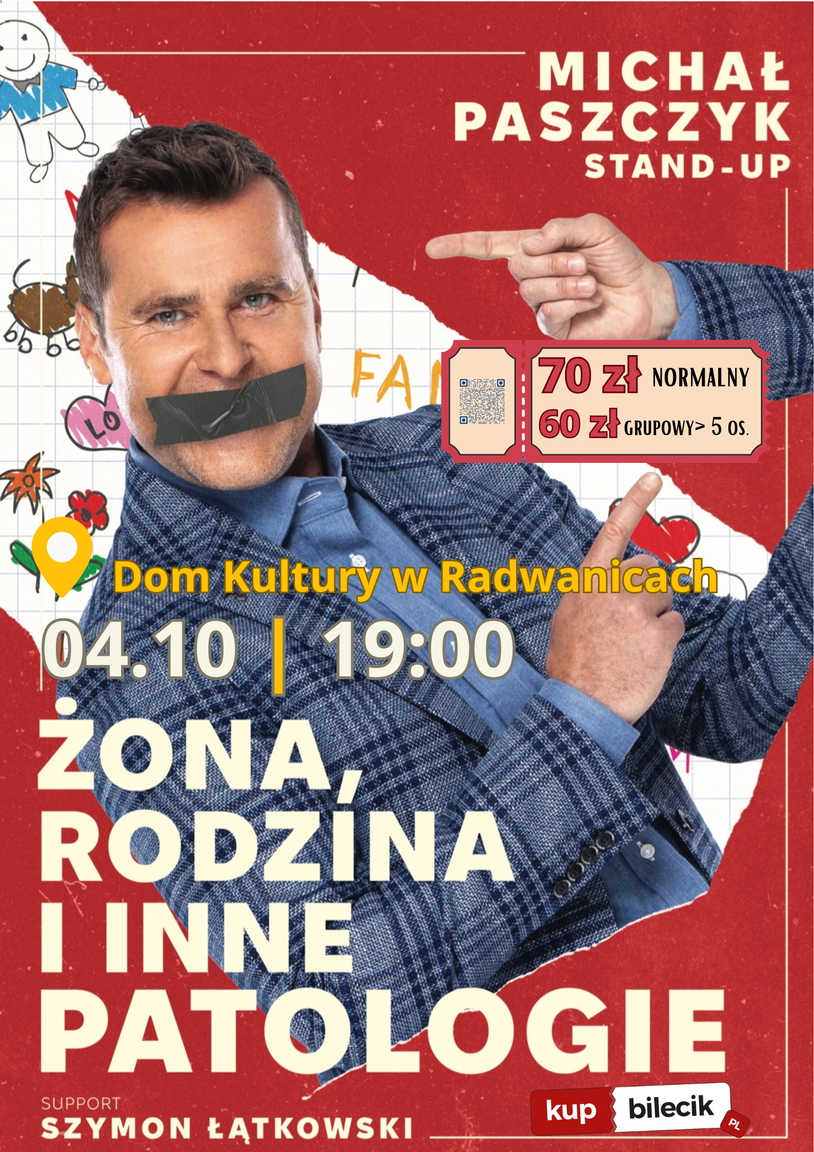 Michał Paszczyk Stand Up "Żona, rodzina i inne patologie" - zdjęcie 1