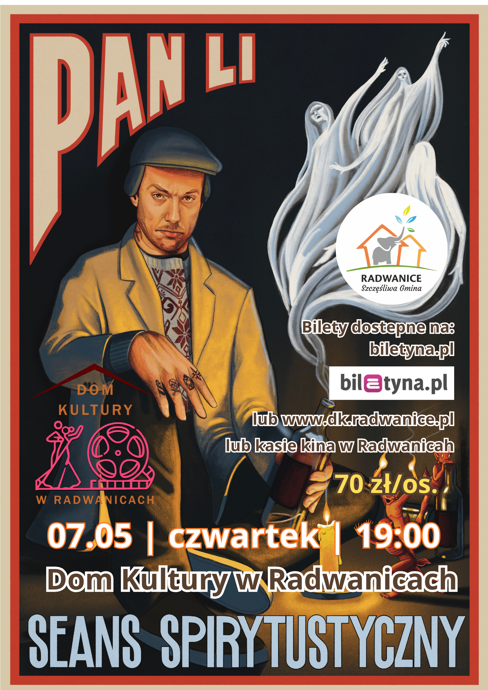 Pan Li, Seans Spirytustyczny w Radwanicach - zdjęcie 1