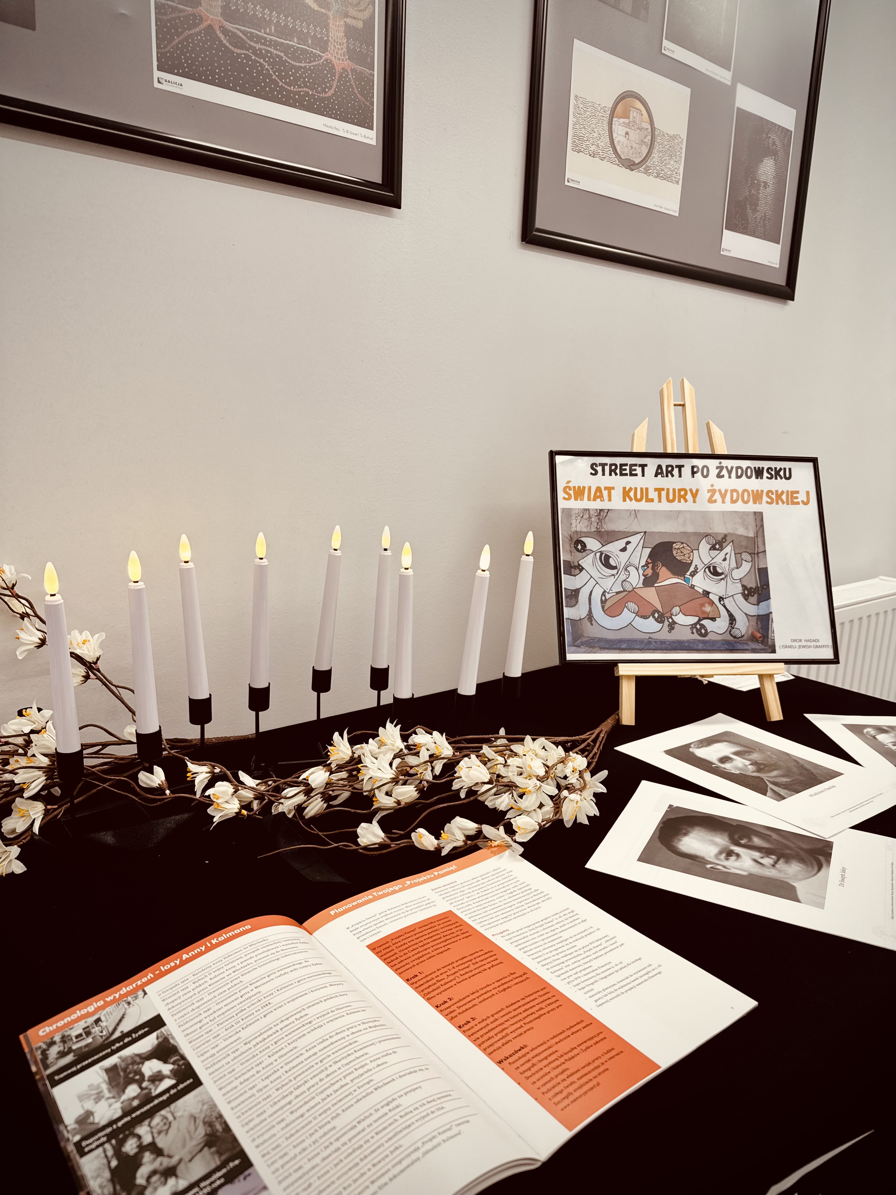Wystawa streetart po żydowsku