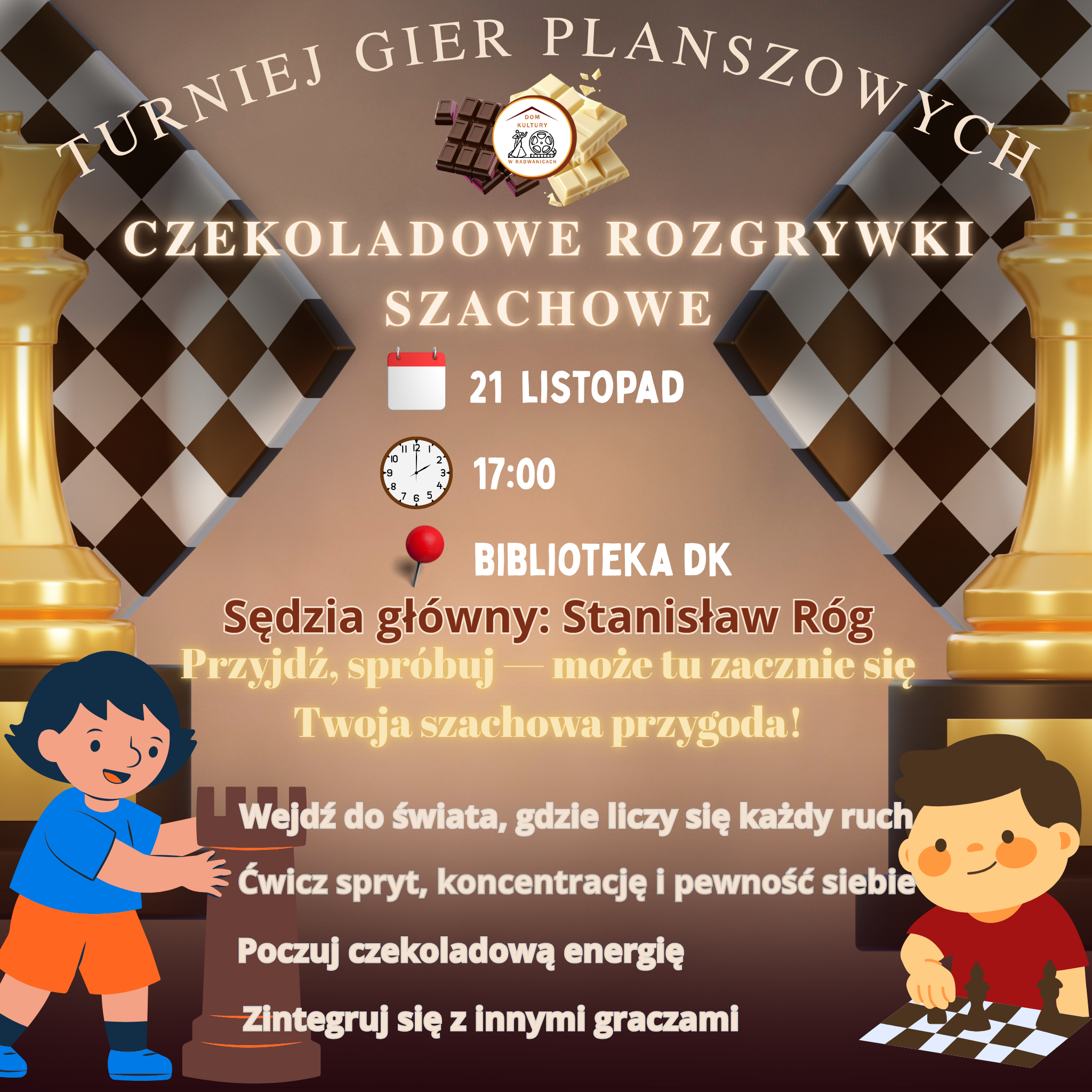 Czekoladowe Rozgrywki Szachowe - zdjęcie 1