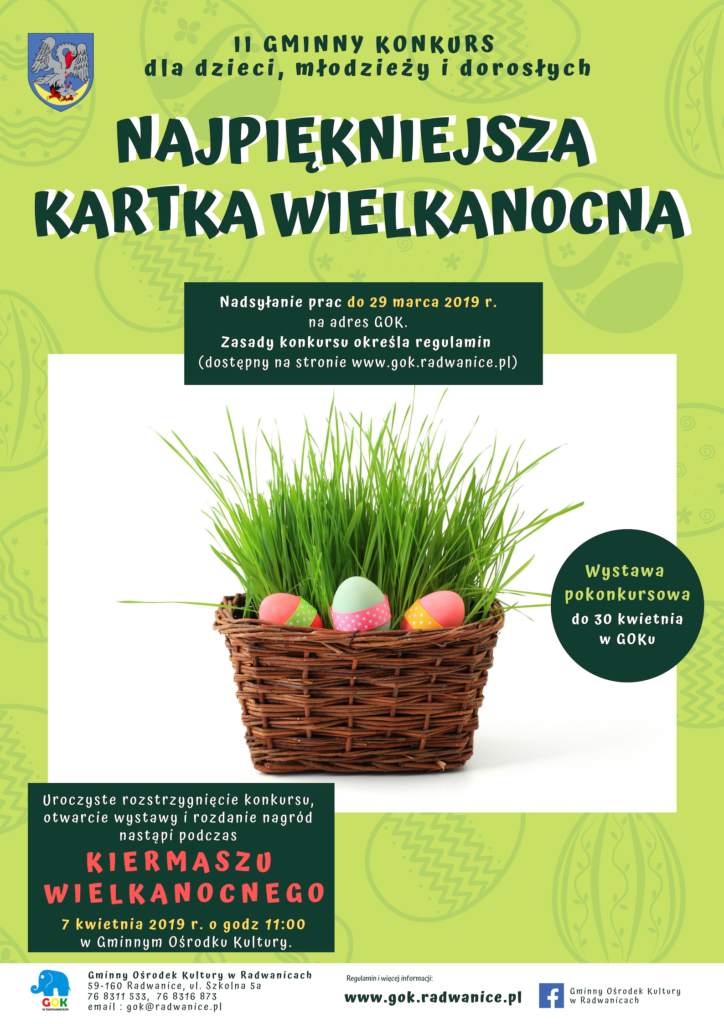 II GMINNY KONKURS pt. ,,NAJPIĘKNIEJSZA KARTKA WIELKANOCNA&rdquo; - zdjęcie 2